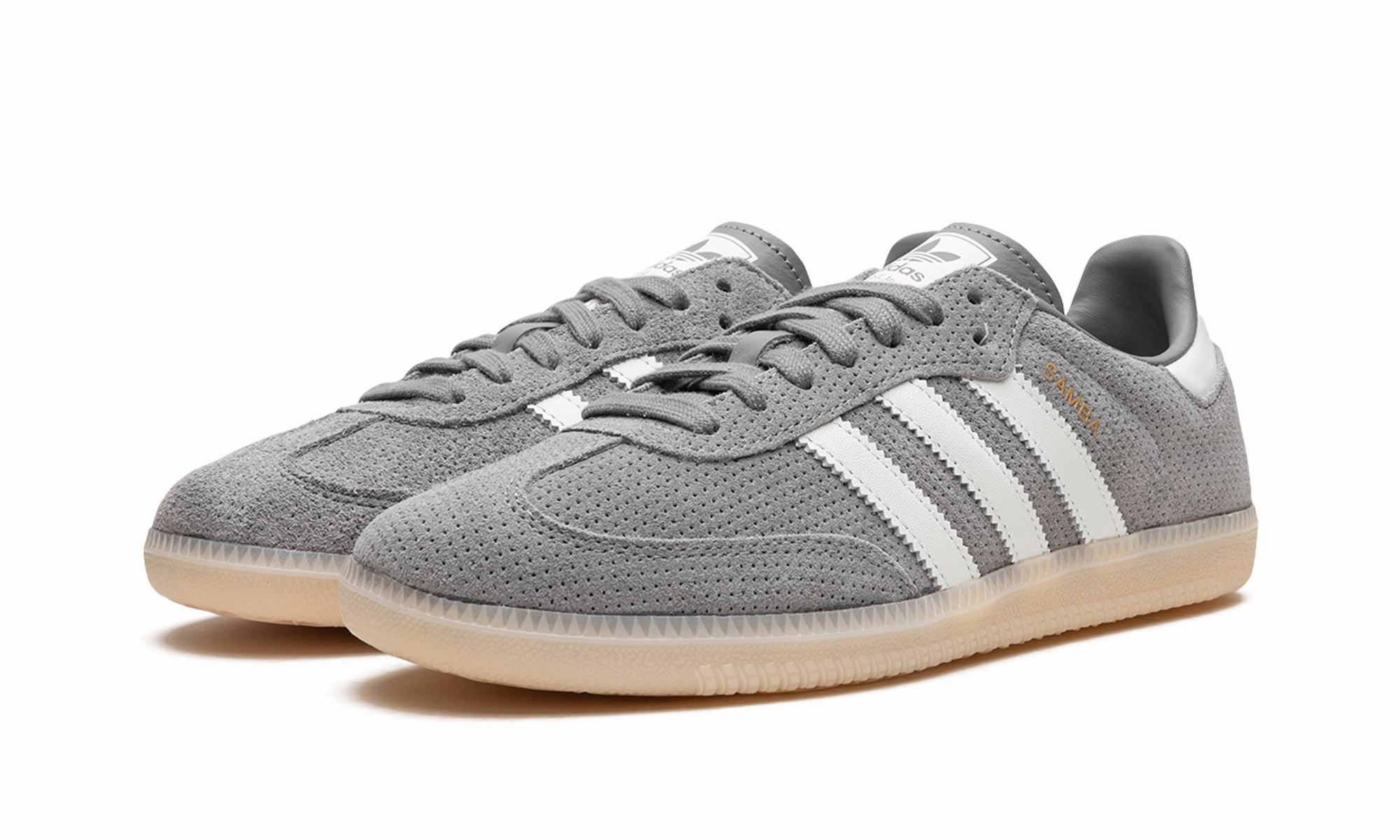 Comfortable Support No Rub SAMBA OG "Grey Bliss Orange"