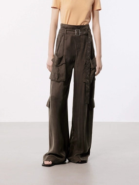 Heat Control Wide Leg Cargo Pants