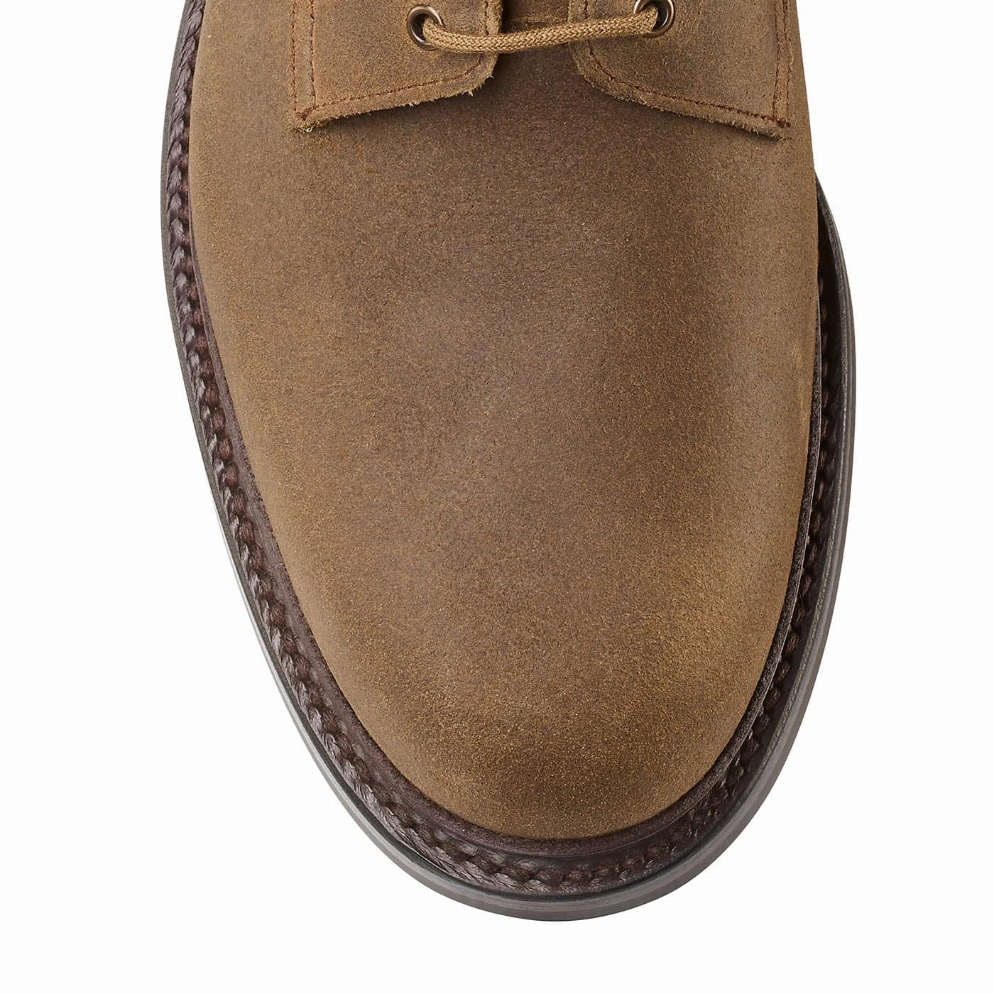 Kelso Natural Rough-Out Suede Office Uniform Chic Walk