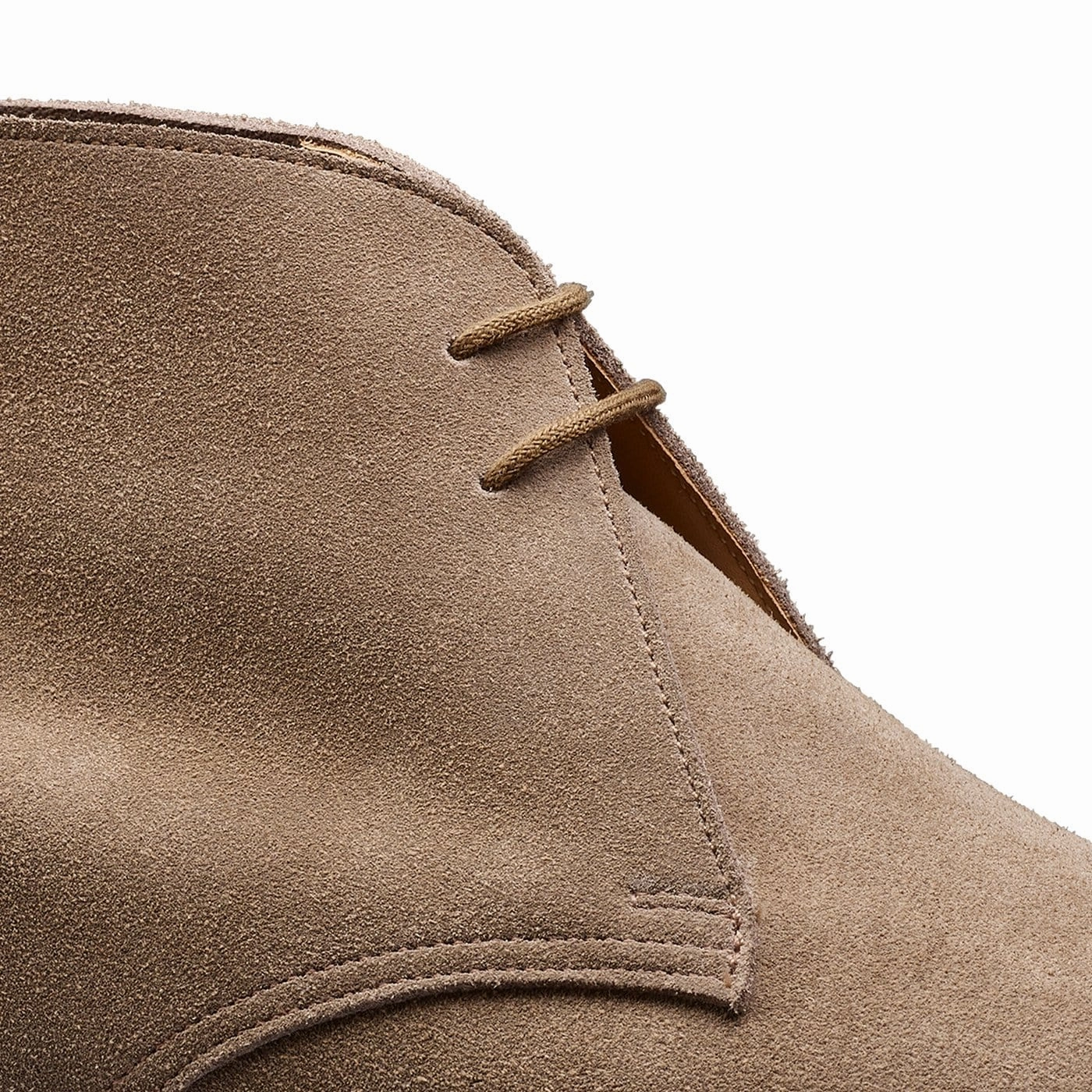Sulgrave Khaki Suede Sleek Outline Anti Bacterial
