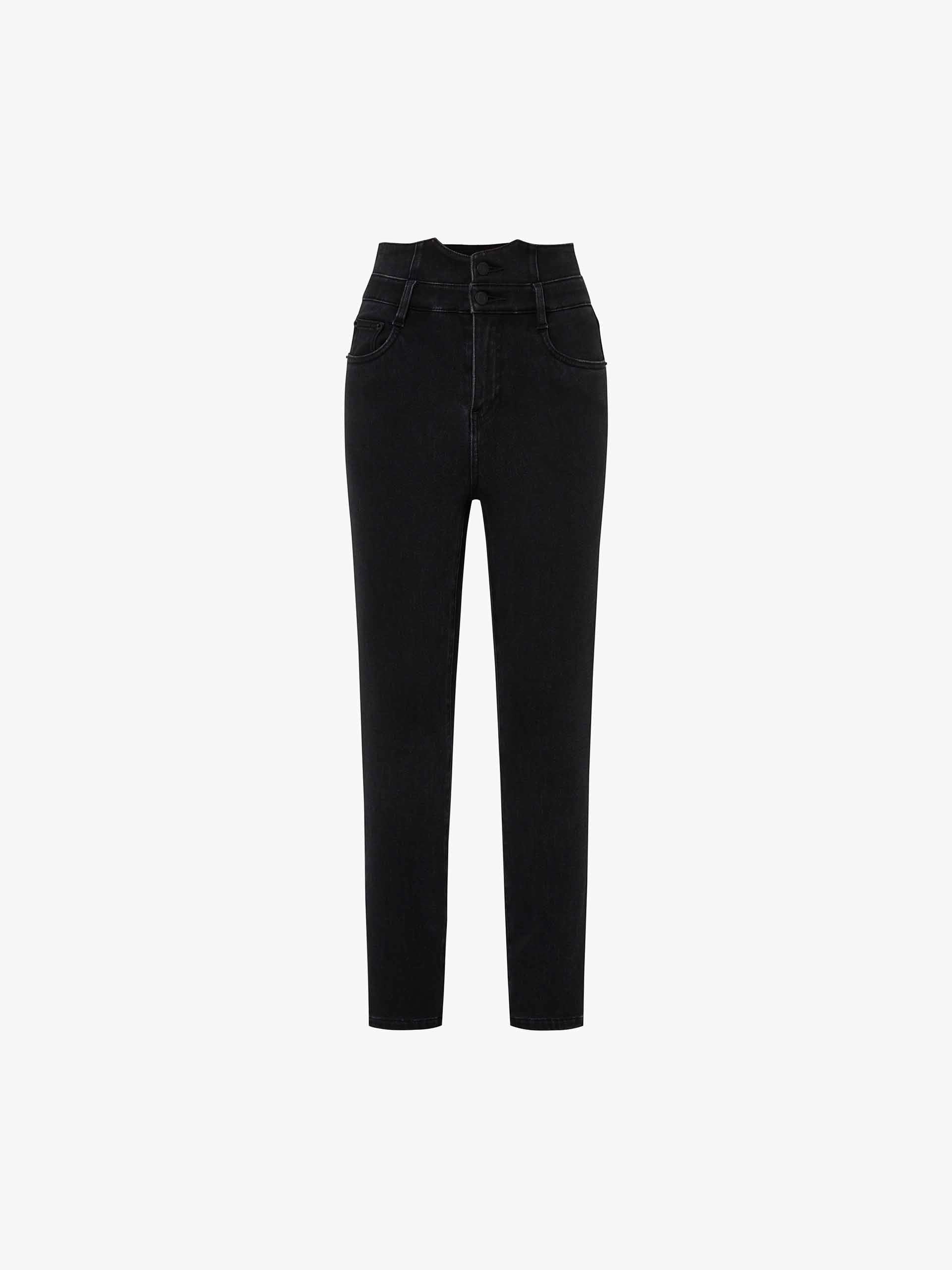 Super High Rise Skinny Jeans Universal Look Gym Ready Slim Teen Outfit