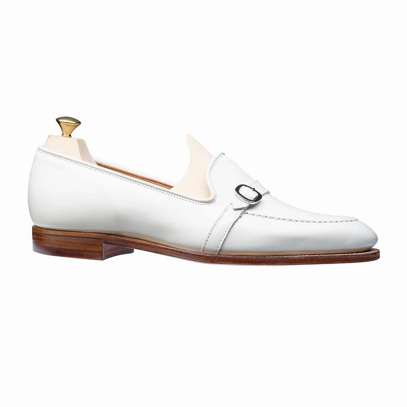 Flat Grip Tessa White Calf