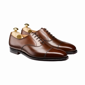 Durable Make Event Look Hallam Dark Brown Burnished Calf
