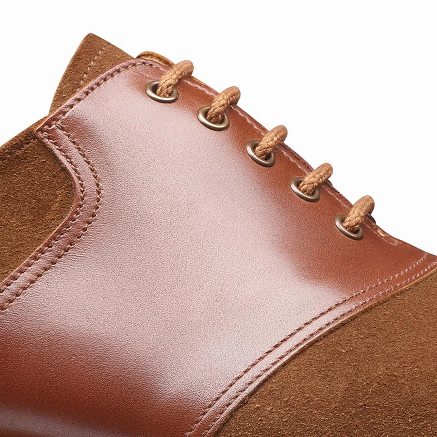 Modern Lace-Ups Penn Snuff Suede & Bracken Calf