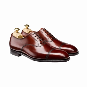 Glossy Layer Client Meeting Durable Office Shoes Belgrave Chestnut Antique Calf
