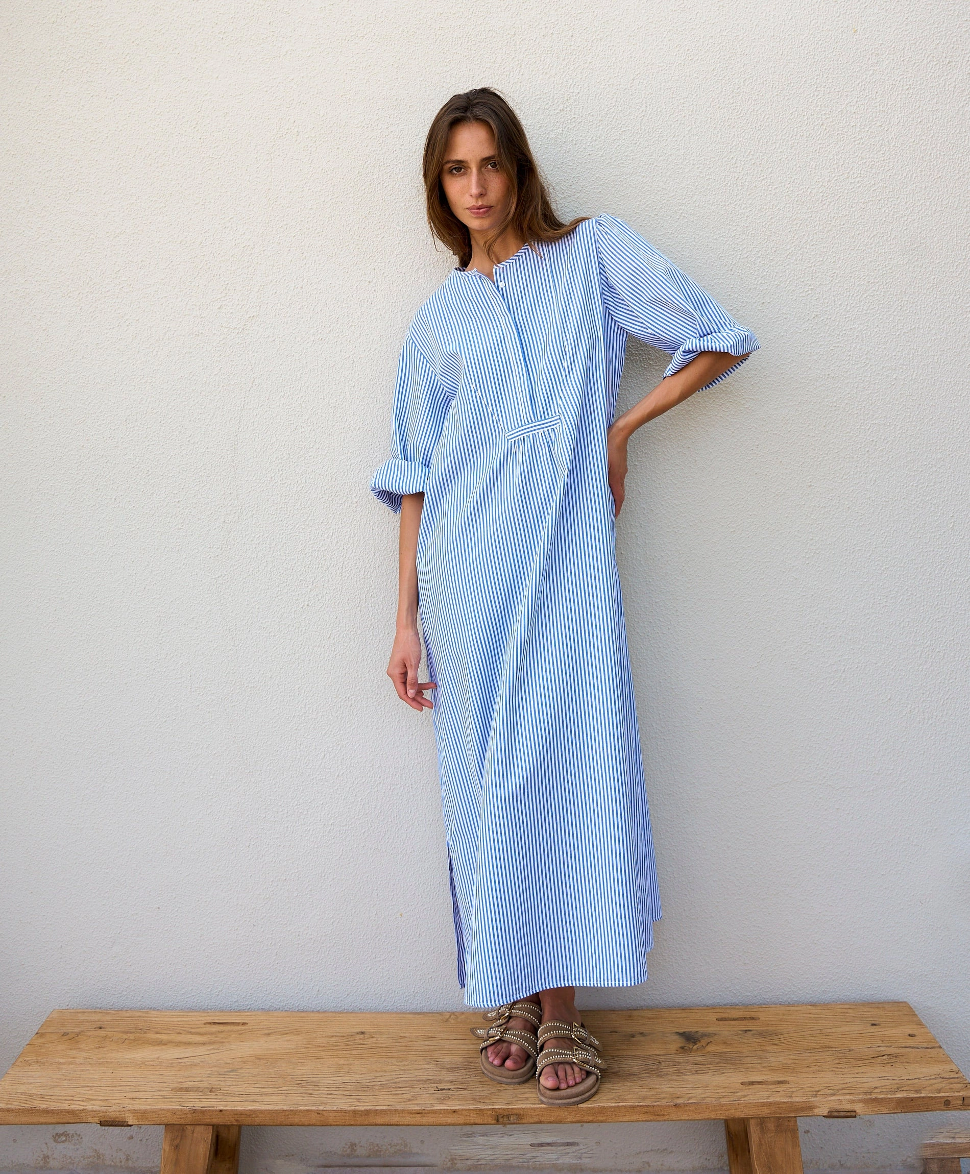 Comfy Shape Style focused Susannah Shirt Dress
