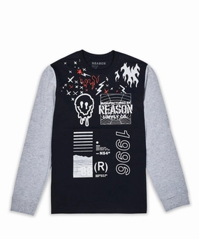 Durable Stitch Pattern LowImpact Dye Process Plus Size Brent Ls Tee
