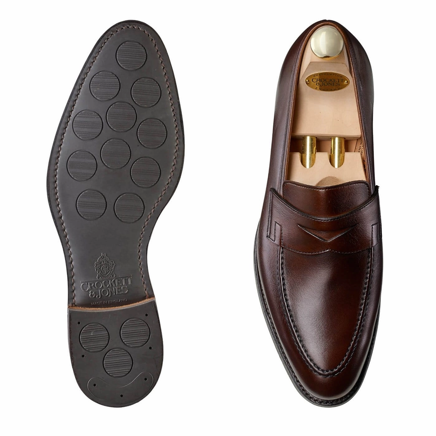 Routine Ready Adjustable Sydney Dark Brown Burnished Calf (City Sole)