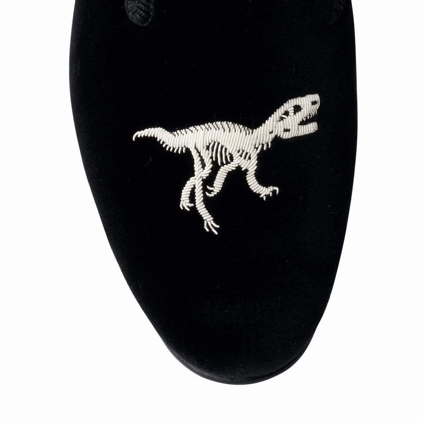 T-Rex Black Velvet Shock Absorbing Midsole Cushioned heel