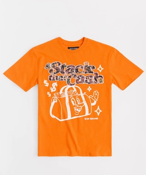 Stack That Cash Short Sleeve Tee - Clay OrganicCotton