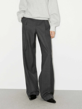 Tailored Wool Blend Pants QuickReleaseBuckle