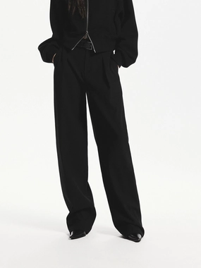 Dynamic Flex Panels Tailored Wool Blend Pants