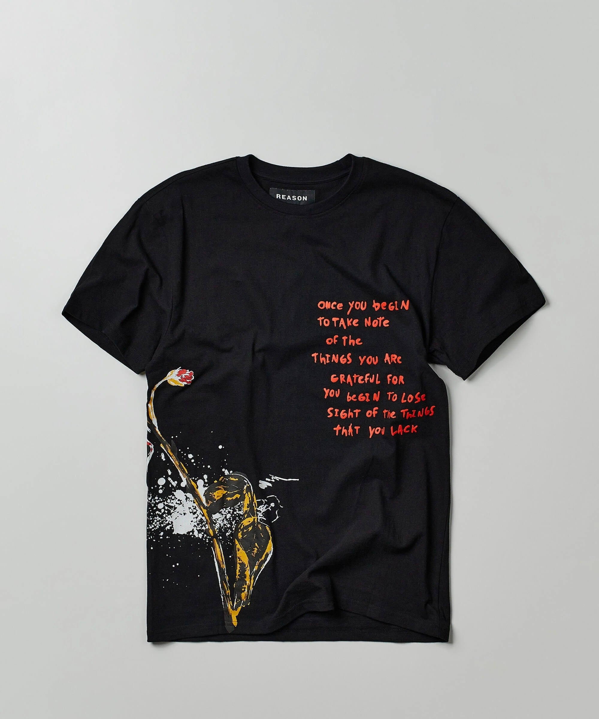 Take Note Short Sleeve Graphic Tee - Black Quick Dry Material HiddenStoragePocket