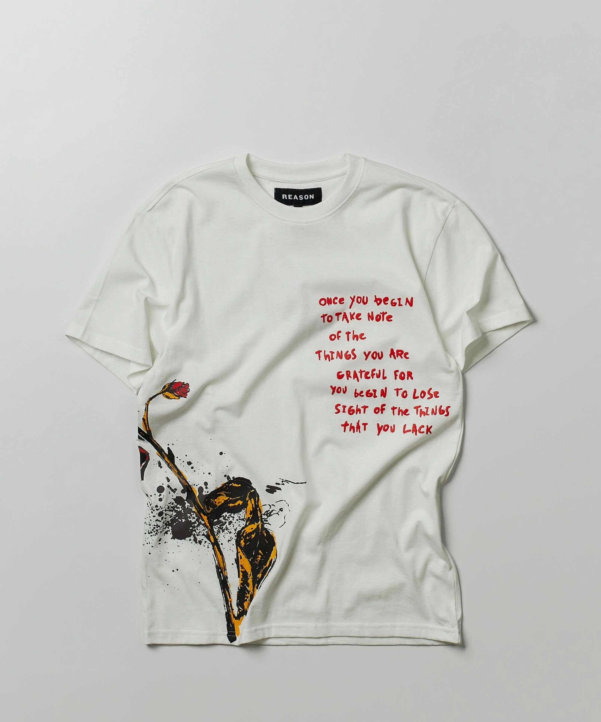 CompactSize Take Note Short Sleeve Graphic Tee - White