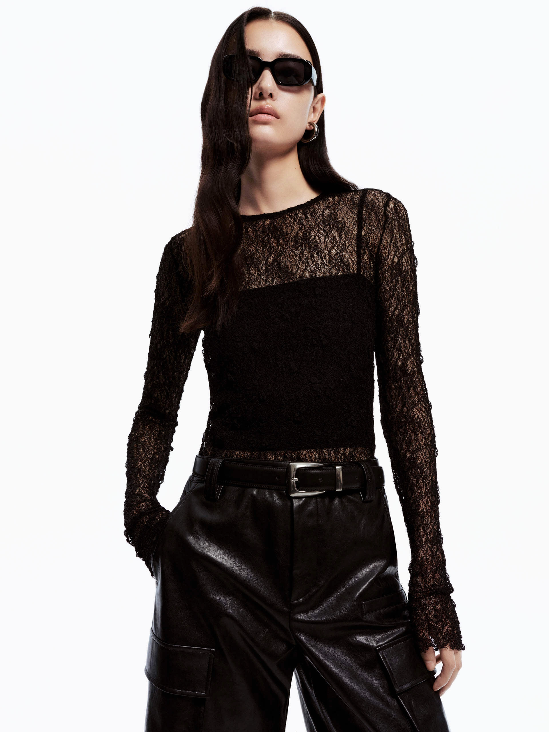 Tank and Lace Top Set AthleisureReady ConvertibleStyle