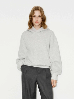 Cotton Hood Sweatshirt Yarn Dyed Pattern Cloth Flowing Design
