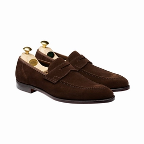 Ventilated Fit All Day Wear Teign Dark Brown Suede