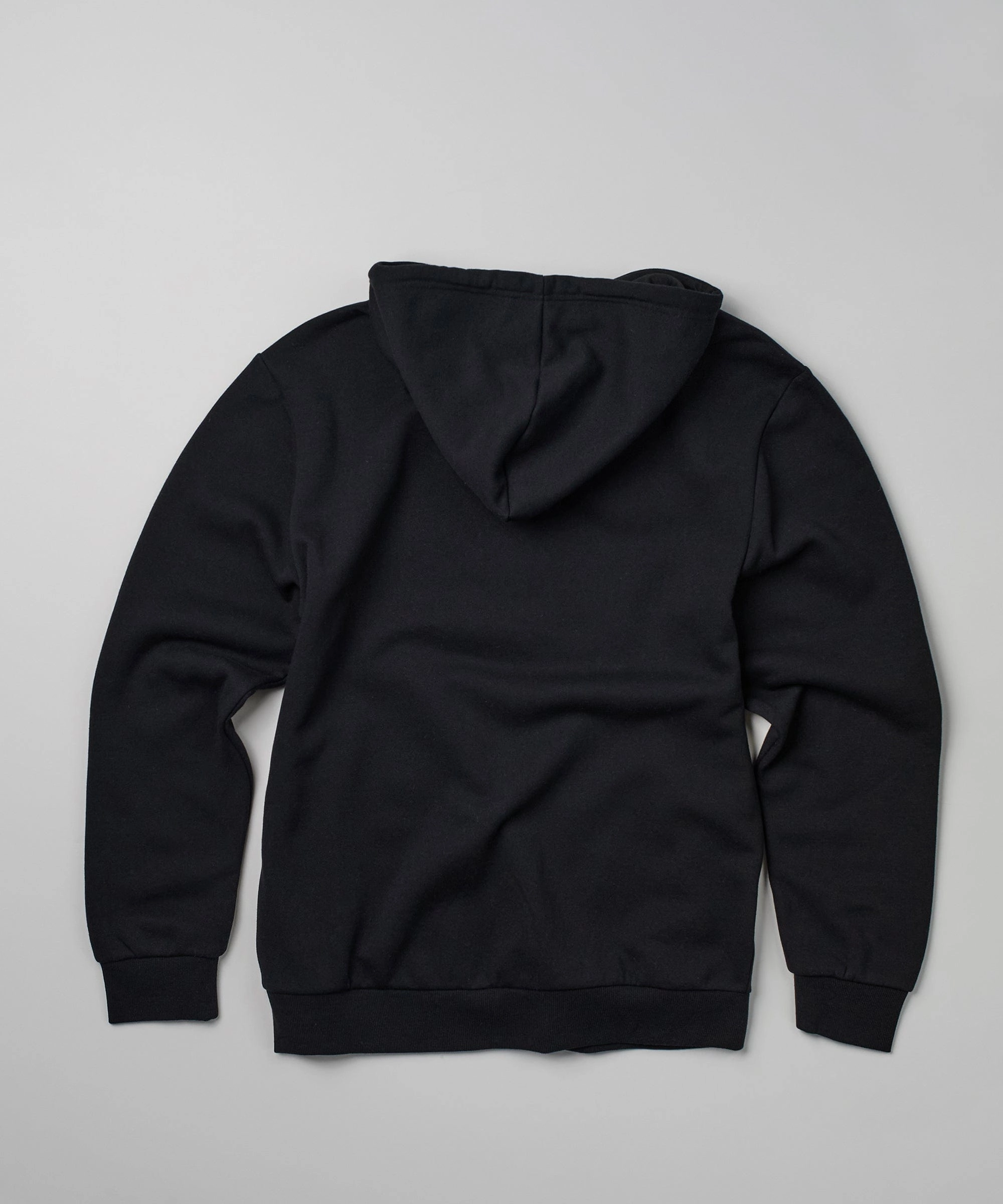 Versatile Layering Piece GarmentWashed Texture Lil Wayne Tunechi Hoodie - Black