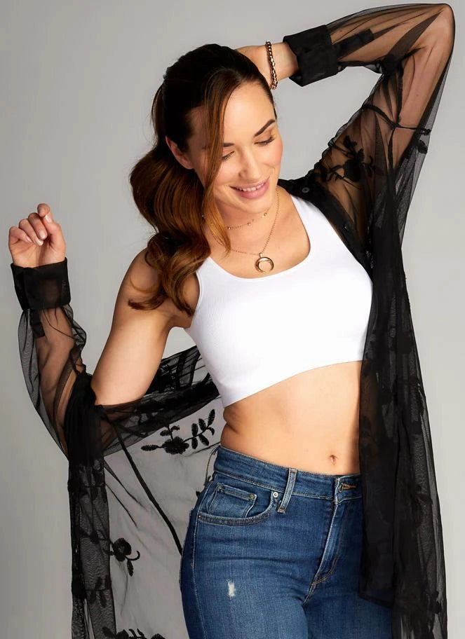 HoodedVersion Everyday Jacket Bamboo Bralette
