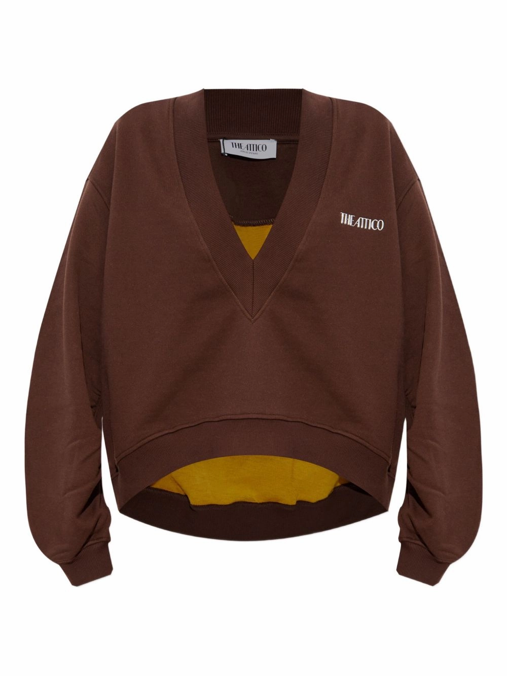 The Attico Women's Sweaters Flatlock stitching