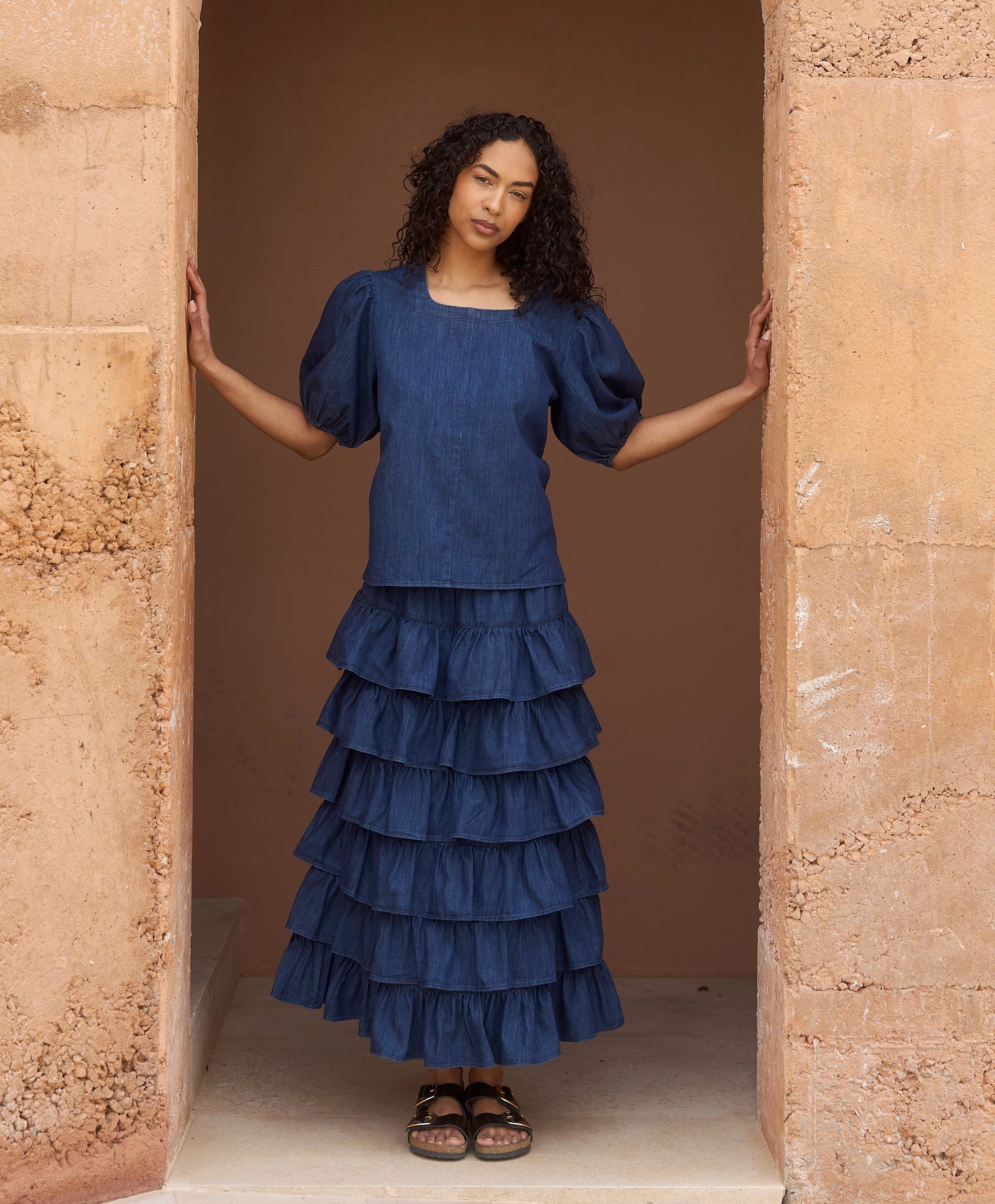 The Maeve Skirt understated look Neutral Tone