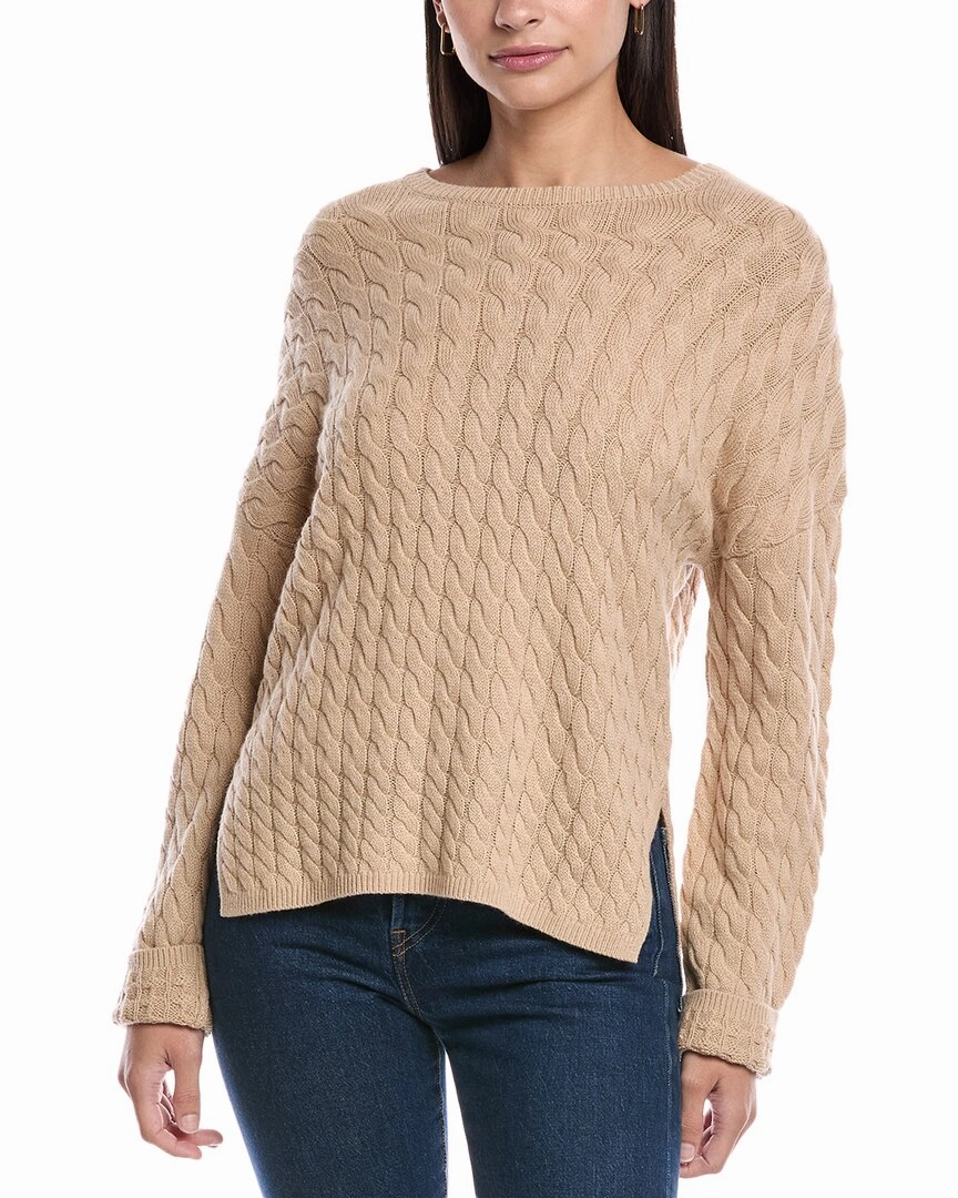 Essential Warmth Theory Karina Cable Wool & Cashmere-Blend Sweater