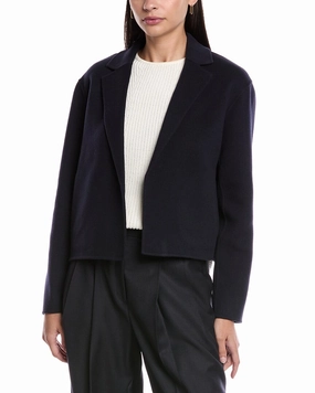 light layering Stylish Apparel Theory Relax Wool & Cashmere-Blend Cardigan Jacket