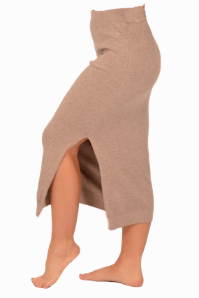 Knit Skirt Seasonal Layering Casual Feel