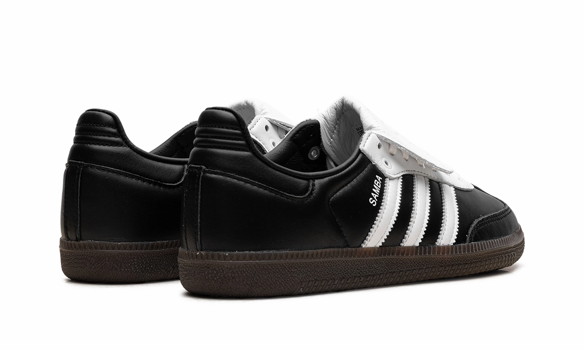 Calm Walk Collapsible Heel Samba LT "Core Black Cloud White"