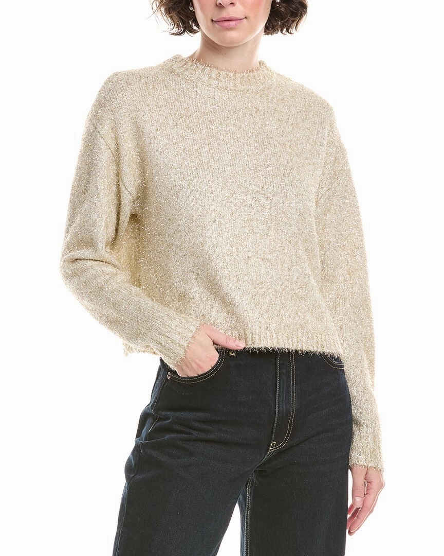 Bella Dahl Tinsel Wool-Blend Sweater Casual Layer