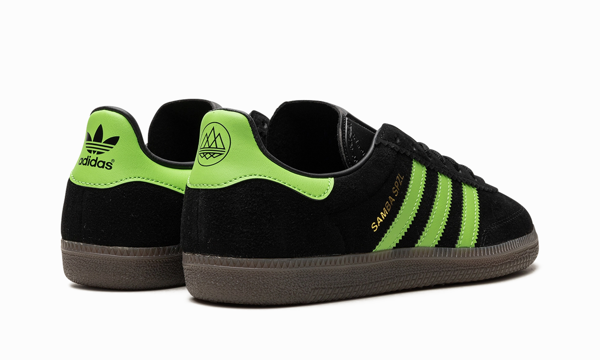 Samba Deco SPZL "Black / Lucid Lime" Clean Silhouette Mountain Run