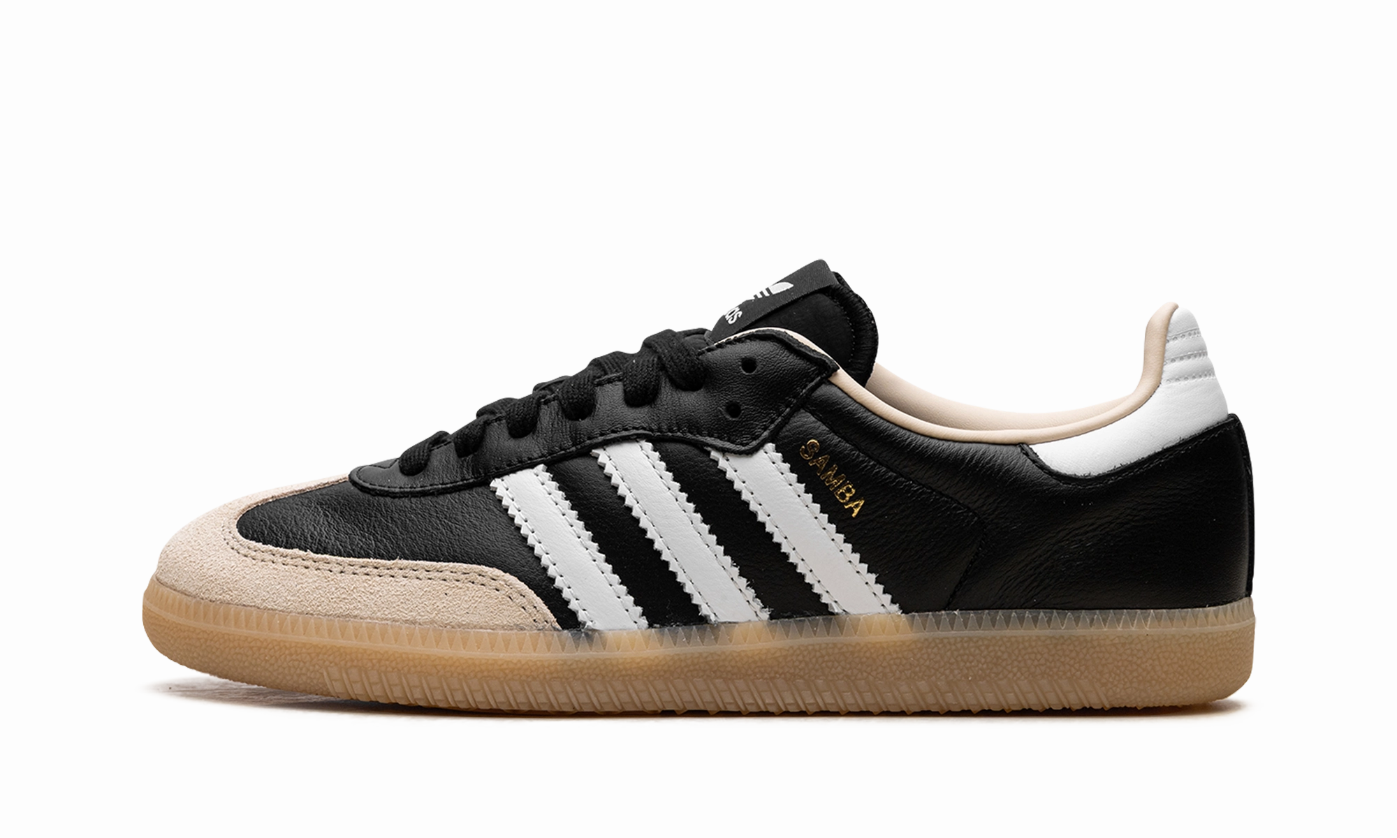 Hold Hike indoor mode Samba OG "Black / Cream / Gum"