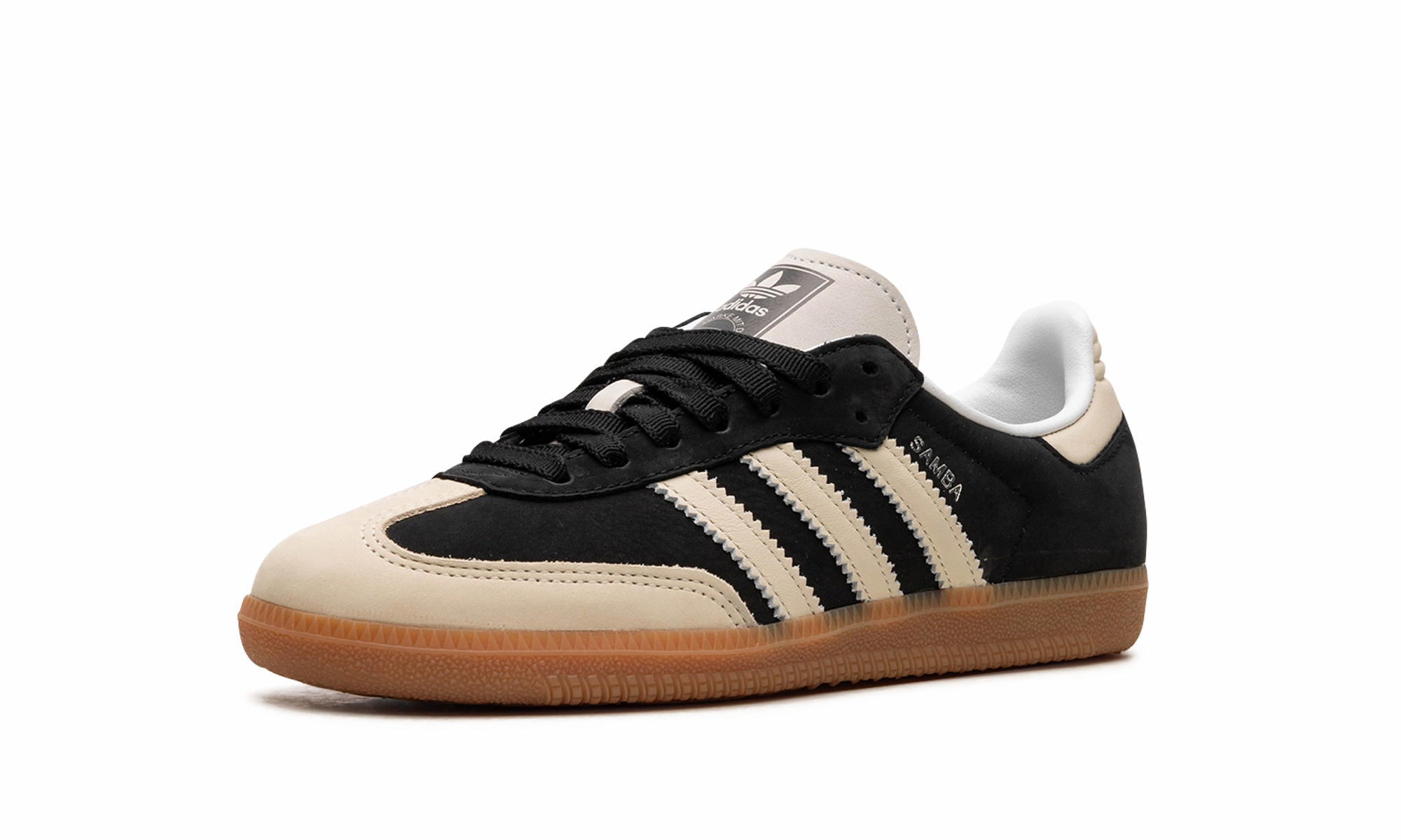 SAMBA WMNS "Core Black / Wonder White" Modern Breathable Material