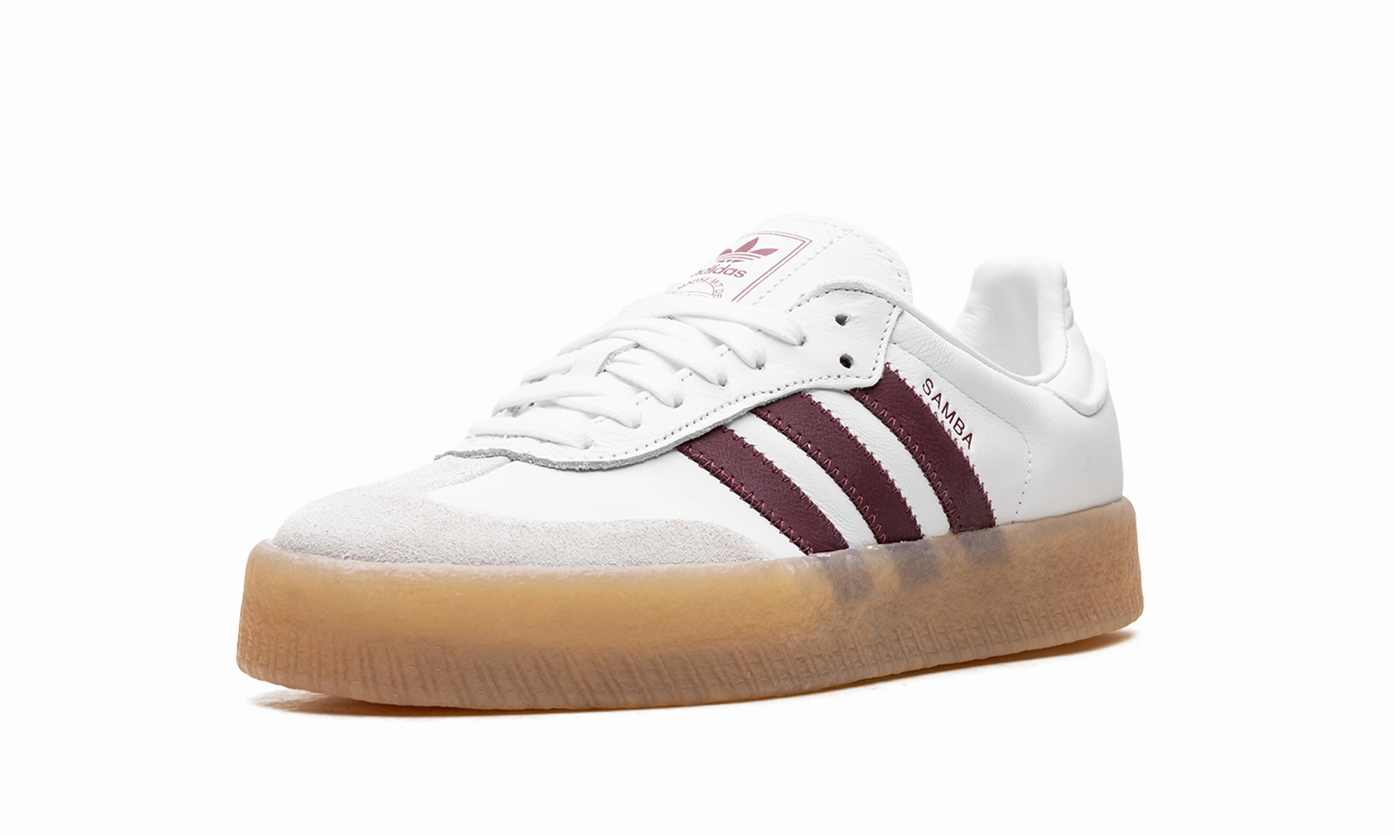 Sambae WMNS "White Shadow Red" Water Resistant Construction Mid Top Style