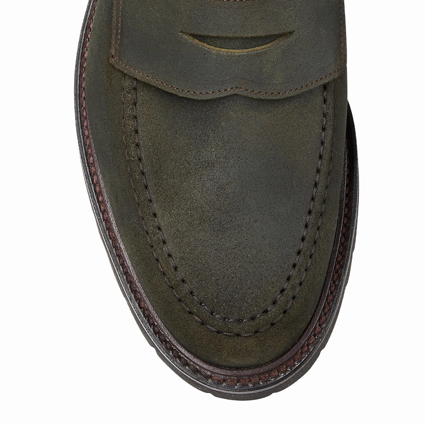 Boston 2 Green Rough-Out Suede Light Dash Smart Dash