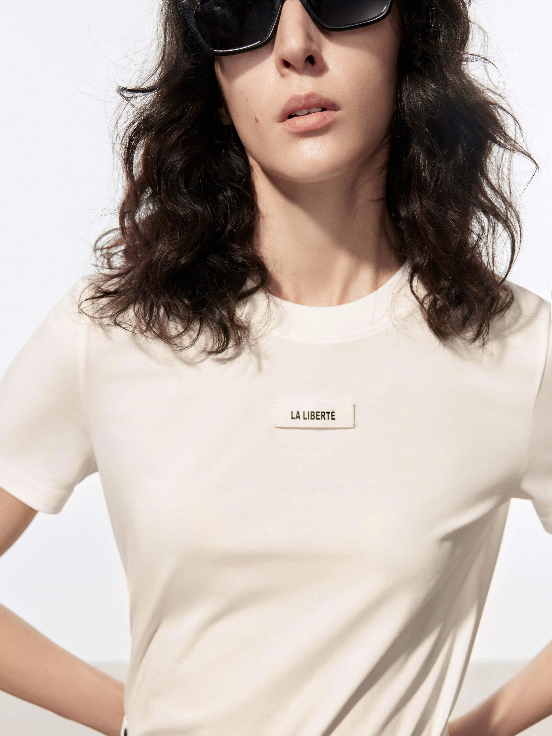 Slim Fitted Crewneck T-shirt Tight fit sexiness