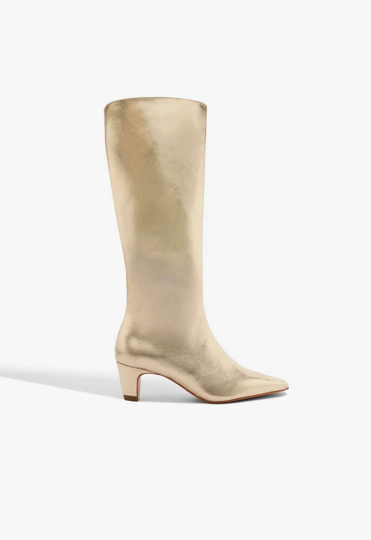 Dellia Up Metallic Boot Heavy-Duty Build
