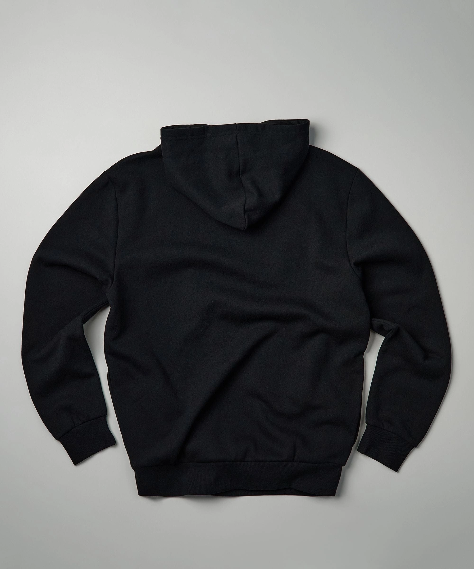 How High Oversized Front Print Hoodie - Black FourWay Stretch