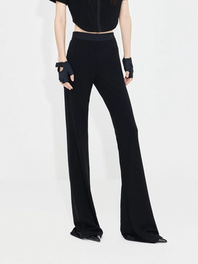 Stay Cool Functional Comfort Triacetate Blend Flared Pants