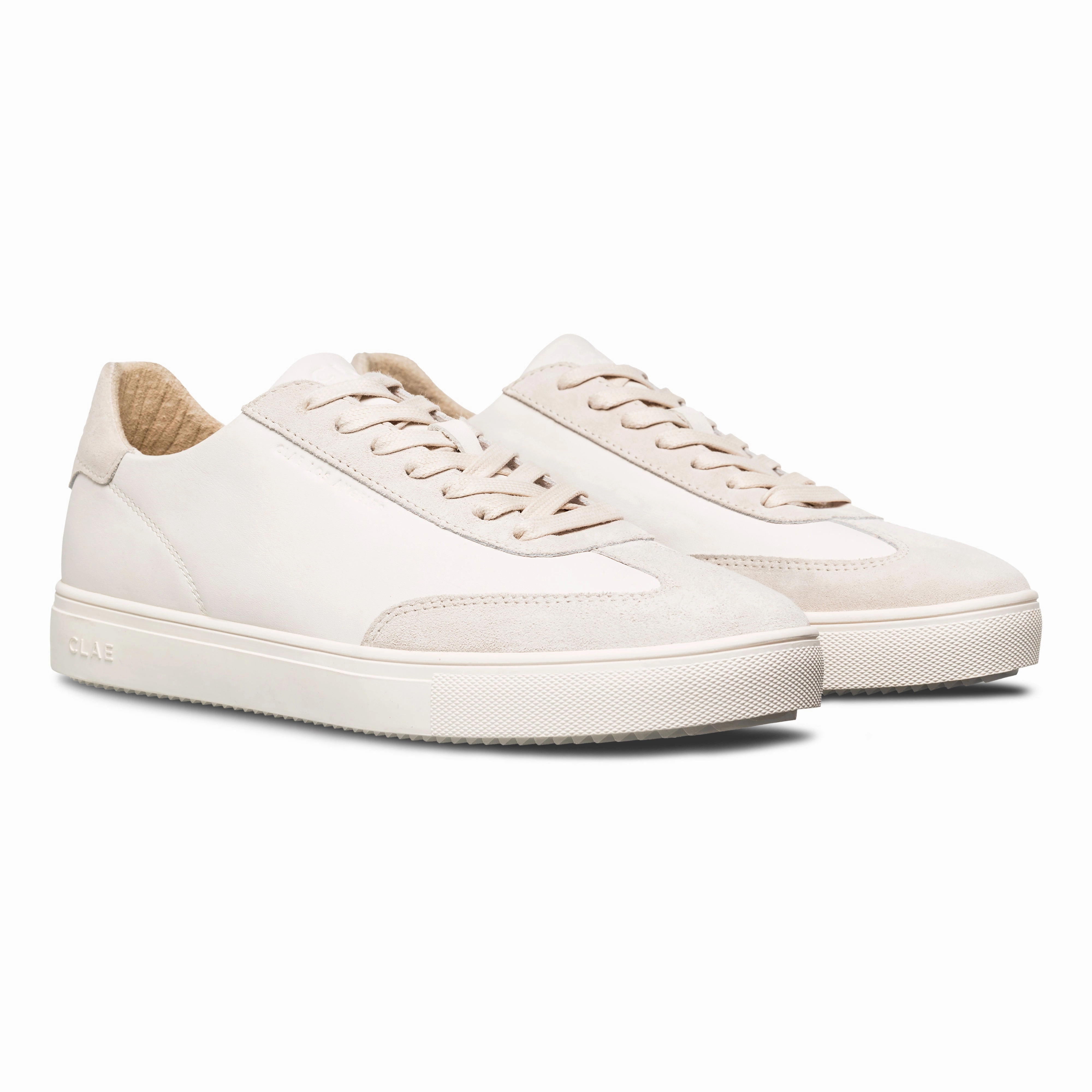 Triple Offwhite Leather Sneakers Responsive Use