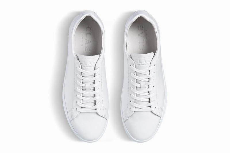 Adaptive Technology Triple White Leather Sneakers (unisex)