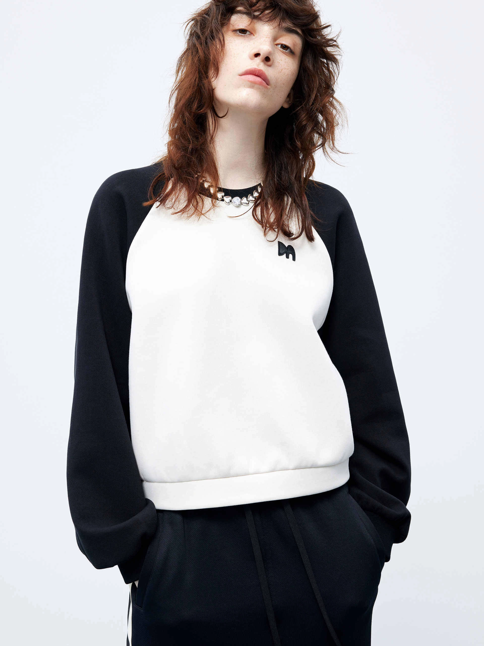 Basic Tank Two Tone Logo Sweatshirt