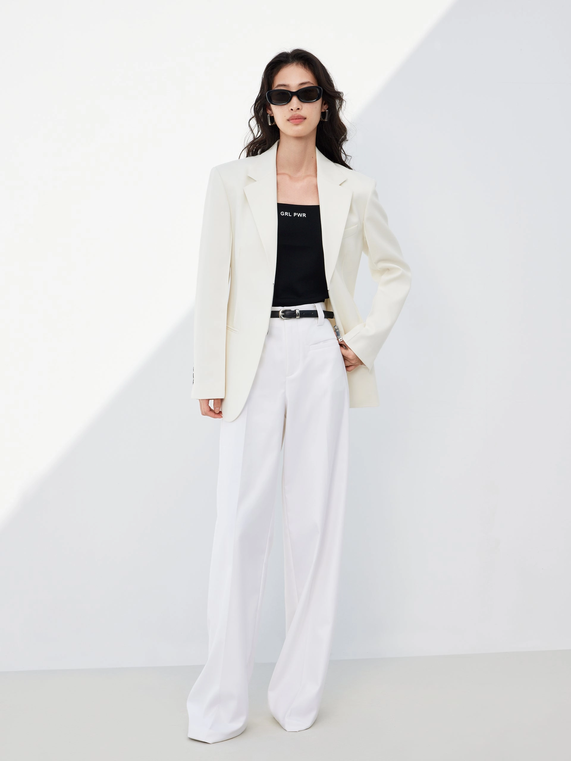 Abrasion resistant Two Way Zipper Tailored Blazer