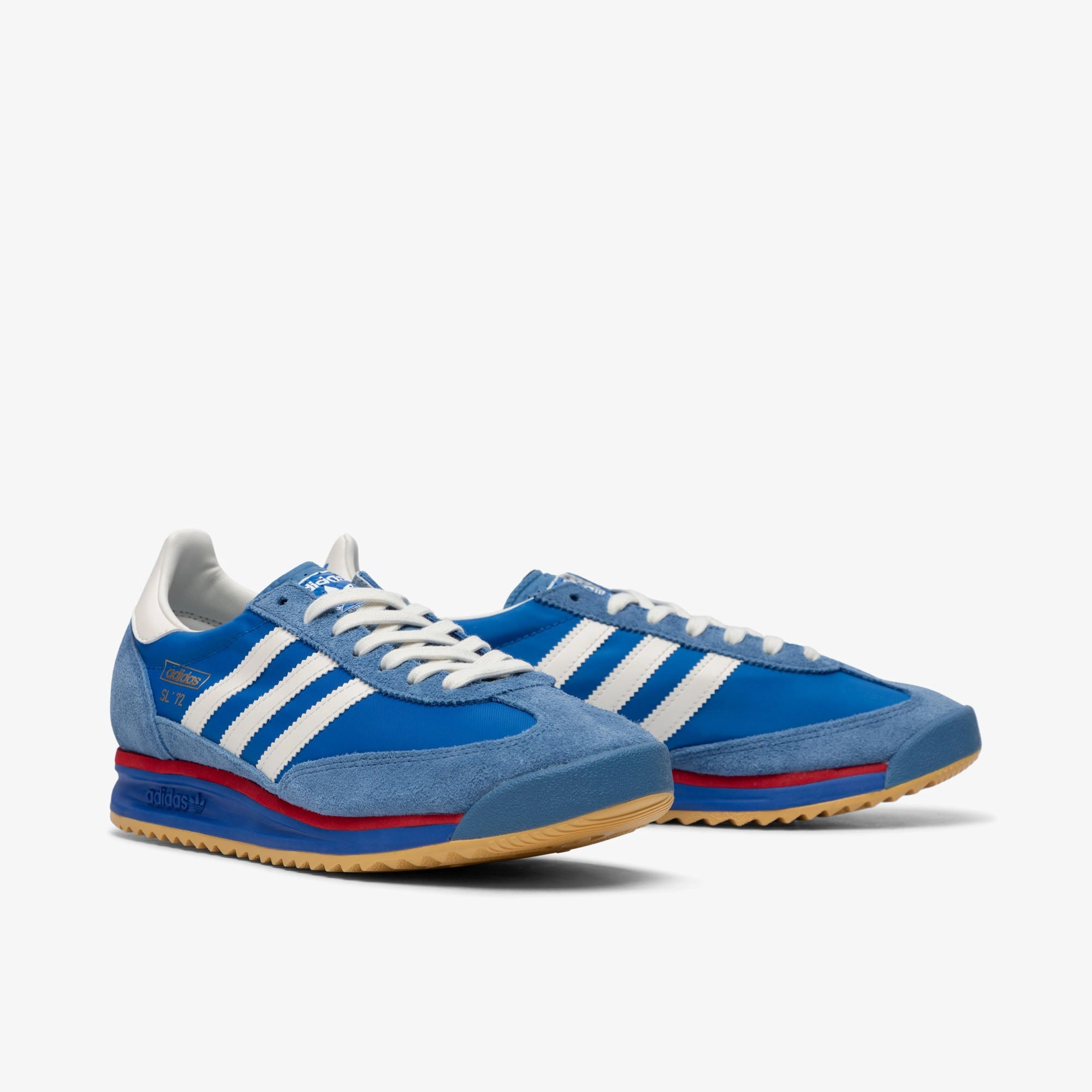 adidas Originals SL 72 RS Blue / Core White - Better Scarlet Eco Friendly Sole Cushion Heel