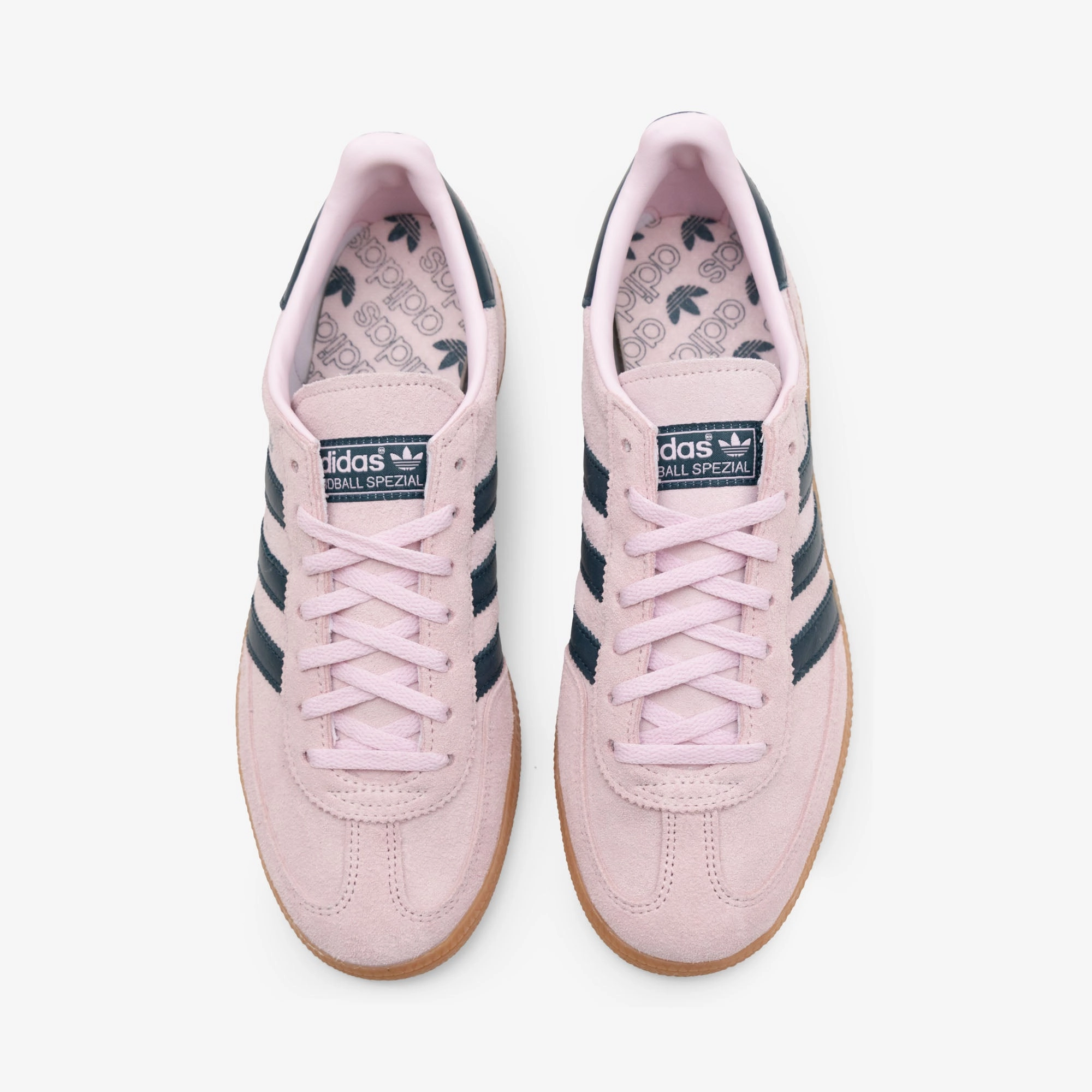 adidas Originals Women's Handball Spezial Clear Pink / Arctic Night - Gum Grip Enhancement Fashion Trends