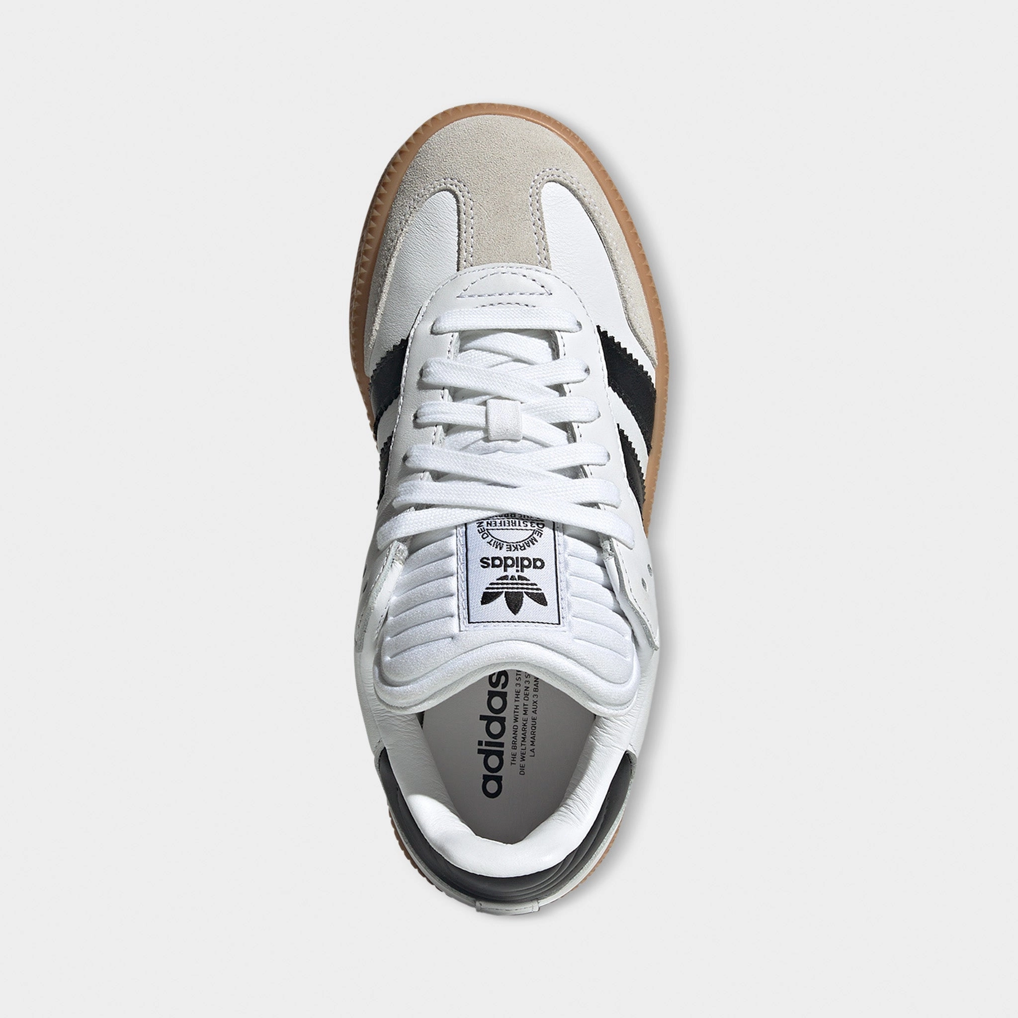 adidas Juniors' Samba XLG White / Black - Gum Energy Drive