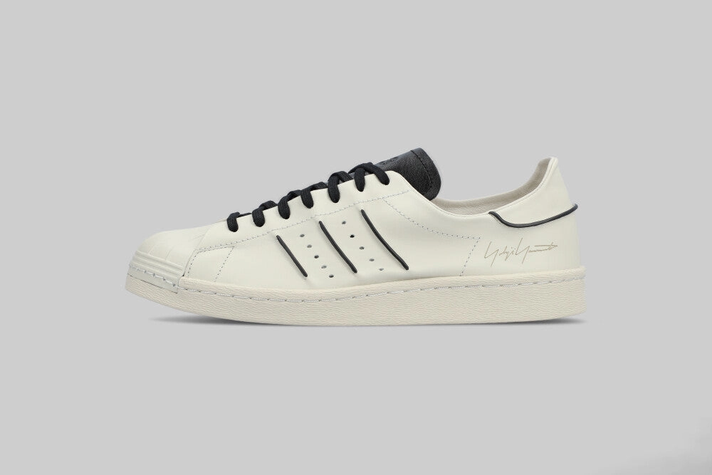 adidas Y-3 Superstar 'Talc' Slip On Style