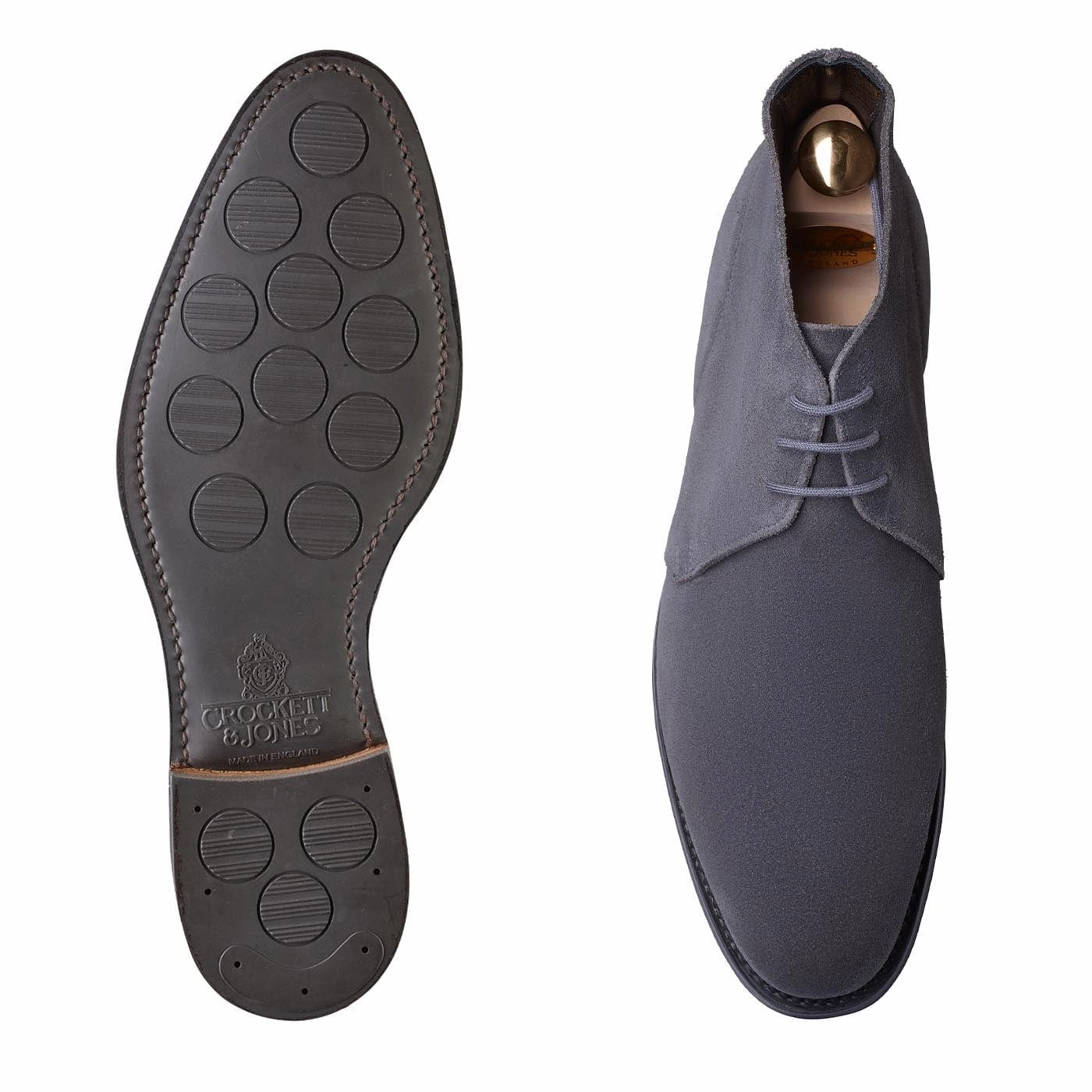 Waterproof Adventure Seeker Chukka Shark Grey Suede