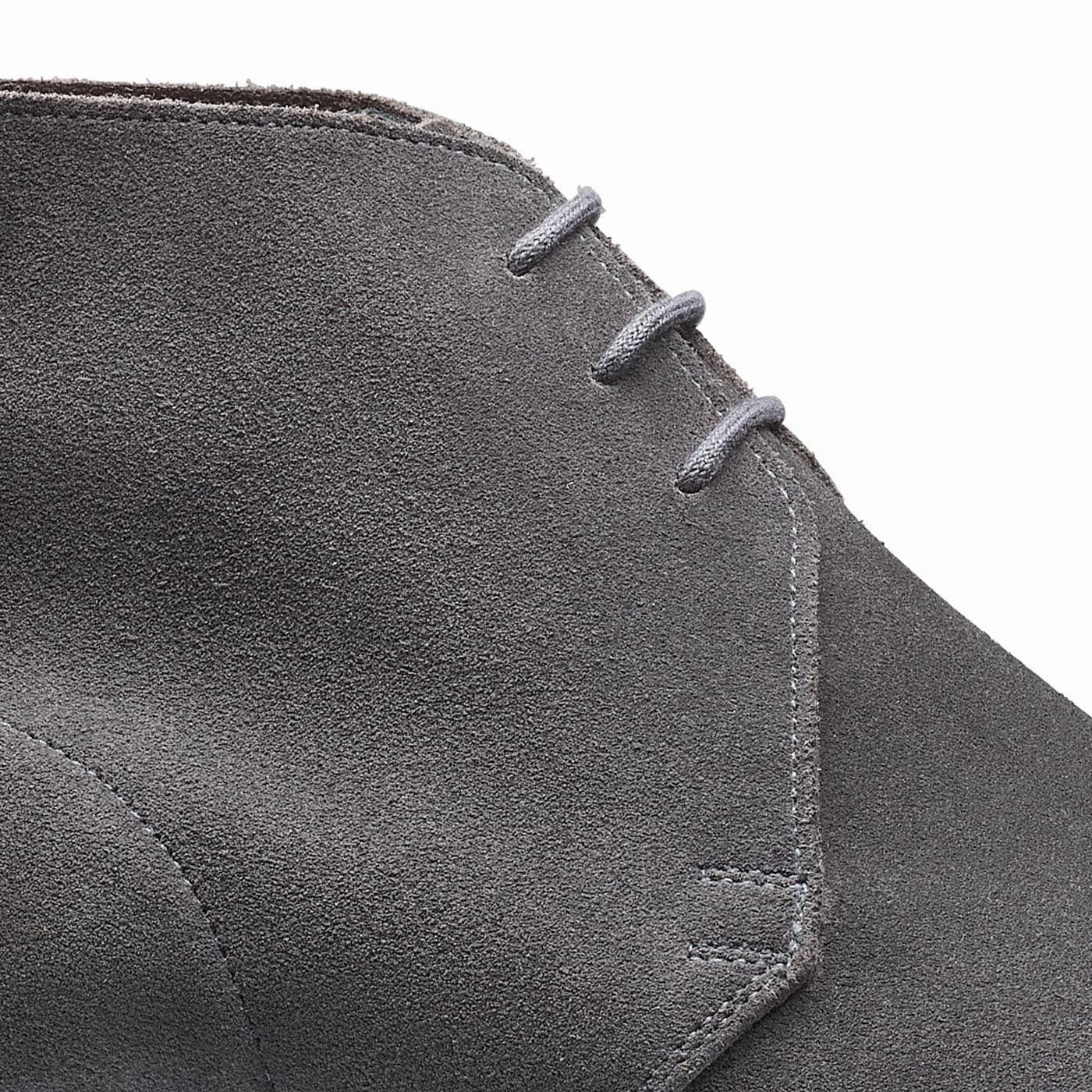 Secure Step Versatile Design Chukka Shark Grey Suede