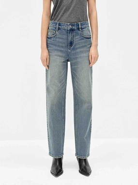 Affordable Autumn Days Breathable Whisker Detail Ankle Jeans